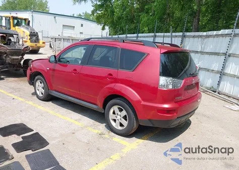 2010 Mitsubishi Outlander Es z USA, uszkodzony, nr VIN JA4AT2AW8AZ013032